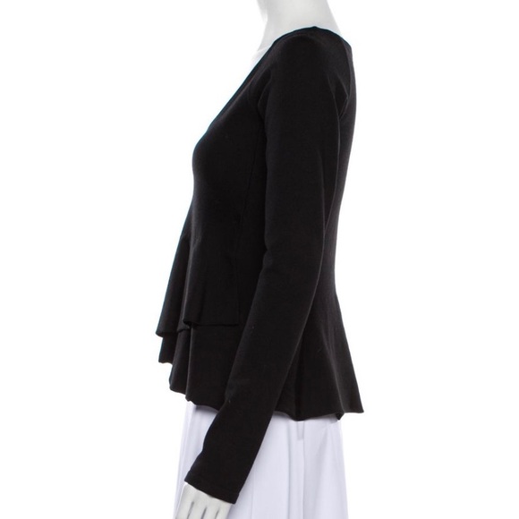 SAINT LAURENT size MED wool scoop neck SWEATER - Picture 2 of 10